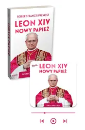 Leon XIV - książka papierowa + audiobook w aplikacji Esprit Audio