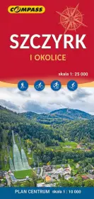 Szczyrk i okolice Mapa