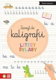 Litery, sylaby. Zeszyt do kaligrafii 