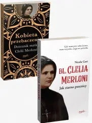 Pakiet 2 książek Bł.Clelia Merloni + Kobieta przebaczenia