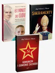 Pakiet 3 książek 61 minut do cudu + Sakramenty + Komunizm i sumienie Zachodu