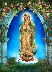 Matka Boża z Guadalupe - OBRAZ NA PŁÓTNIE 30x40 cm