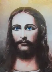 Jezus - obraz oparty na wizji o. Dolindo Ruotolo - OBRAZ NA PŁÓTNIE 20x30 cm