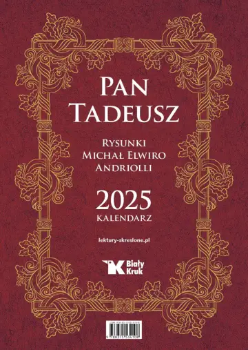 Kalendarz 2025 - Pan Tadeusz
