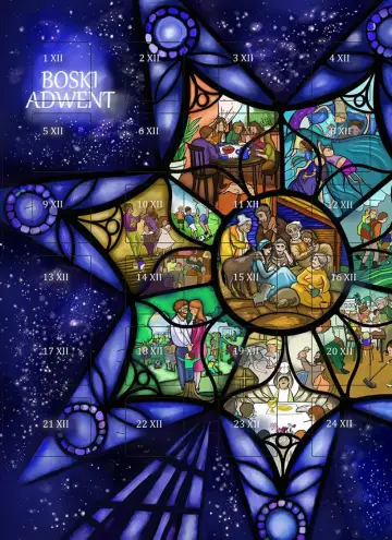 Boski Adwent 2024 Kalendarz Adwentowy