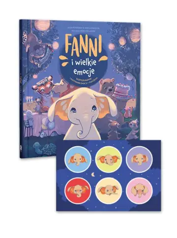 Fanni i wielkie emocje. Rozpoznawanie i nazywanie emocji – ćwiczenia + Naklejki