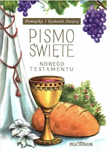 Oazowa Biblia Tysiąclecia ST i NT Pamiątka I Komunii Świętej - mała