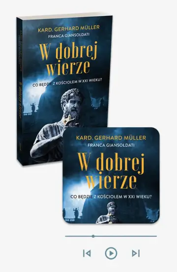 W dobrej wierze - książka papierowa + audiobook w aplikacji Esprit Audio