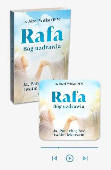 Rafa. Bóg uzdrawia - książka papierowa + audiobook w aplikacji Esprit Audio