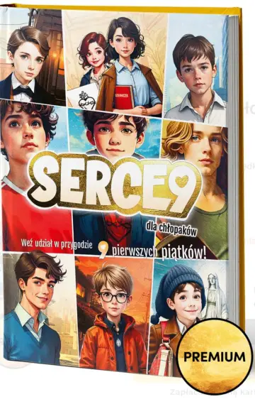 Serce9 dla chłopaków /oprawa twarda/