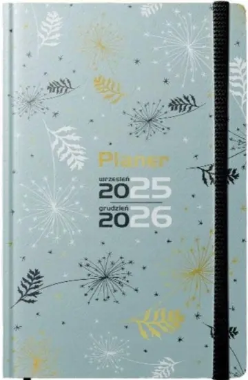 Planer 2025/2026 A5 tygodniowy miętowy