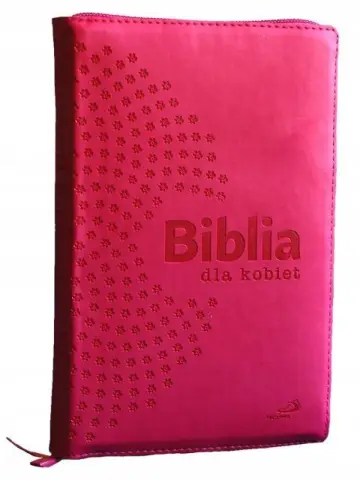 Biblia dla kobiet - suwak malinowa