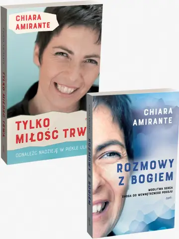 Pakiet 2 książek Rozmowy z Bogiem + Tylko miłość trwa