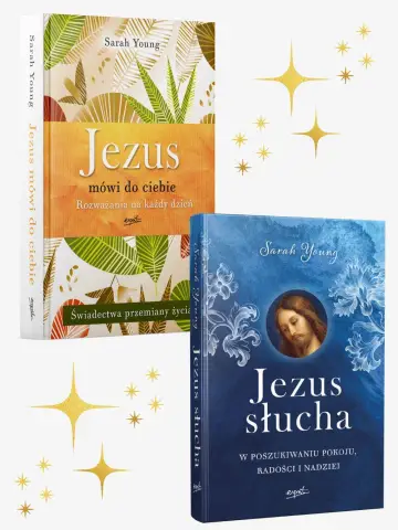 Pakiet 2 książek Jezus słucha + Jezus mówi do ciebie. Rozważania na każdy dzień